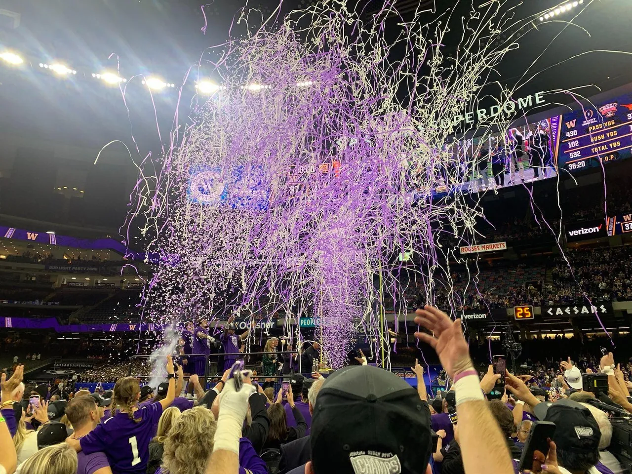 'You've always got to believe': Washington is one win away from a national championship
